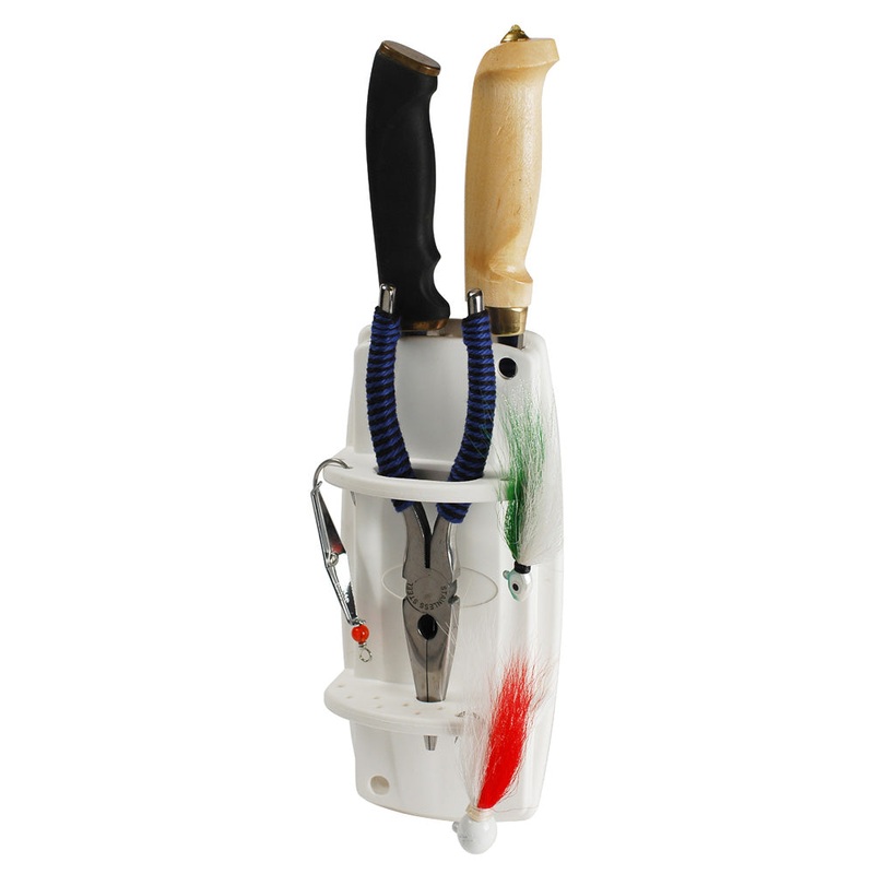 C.E. Smith Knife  Plier Rack - Holds 2 Knives, Pliers  Hooks [47-116-0340]