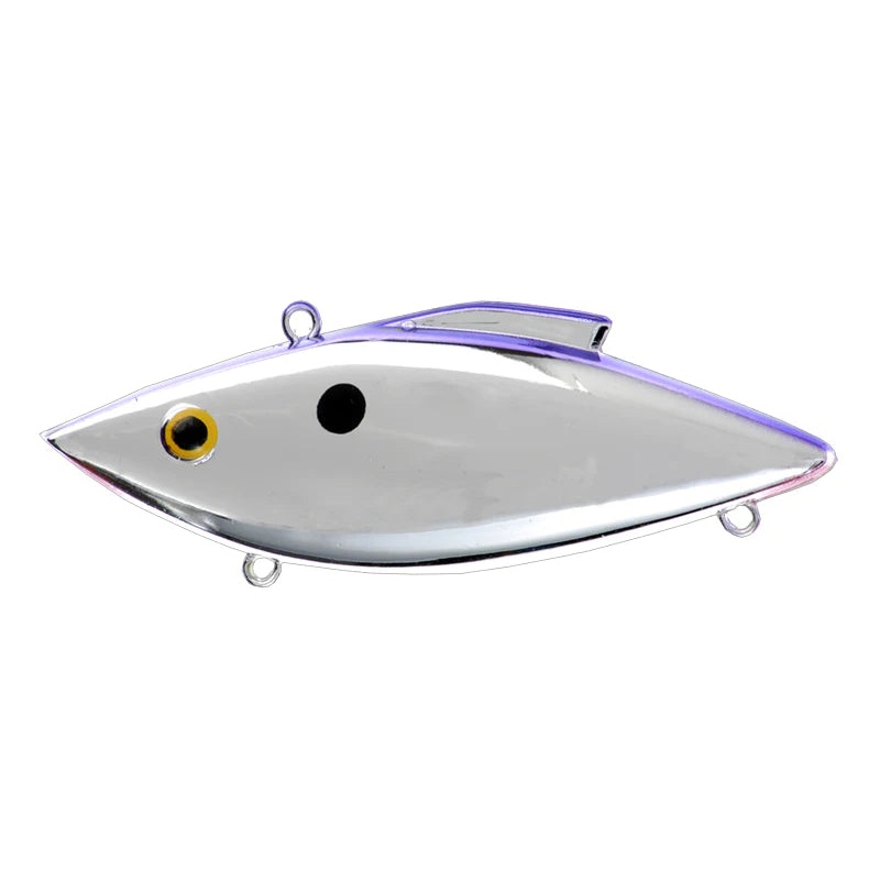 Bill Lewis Rat-L-Trap 1/2oz 3" - Chrome Purple Back