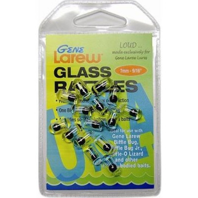 Gene Larew Glass Rattles 7mm 9/16"  15ct