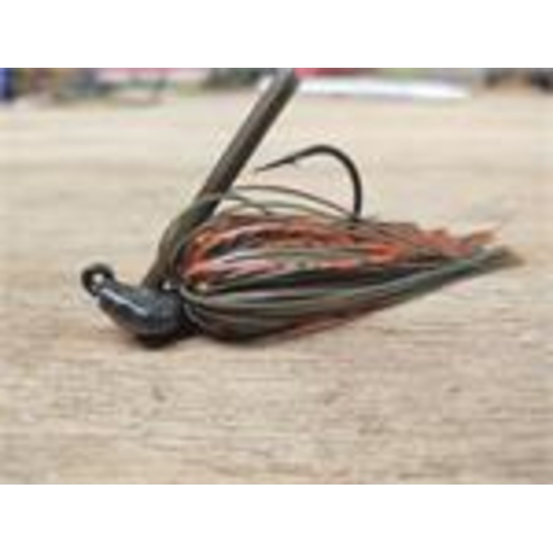 Brazalo Arkie Jig 1/2oz - Green Pumpkin Orange