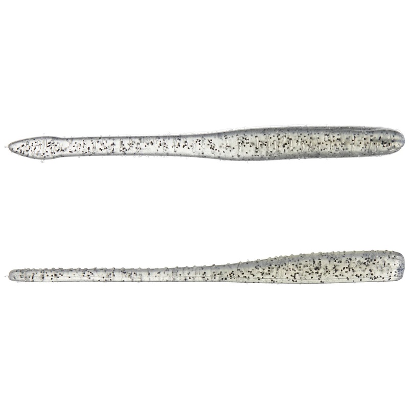 Great Lakes Finesse 4" Drop Worm - Clear Shad  8pk