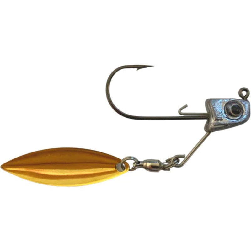 Great Lakes Finesse Sneaky Underspin Jighead 3/16oz - The OG Gold