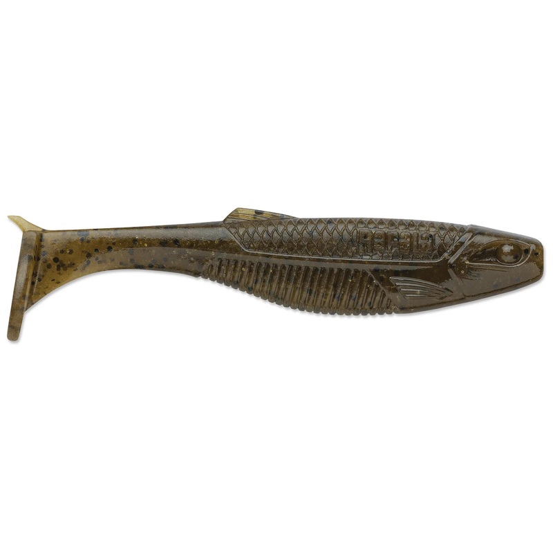 Rapala Crush City The Mayor Swimbait 3" - Green Pumpkin  8pk