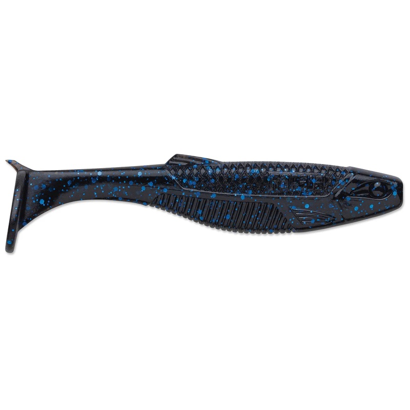 Rapala Crush City The Mayor Swimbait 4" - Black Blue Flake  6pk