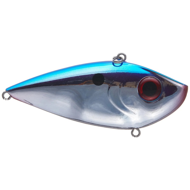 Strike King Red Eyed Shad 1/2oz - Chrome/Blue Back
