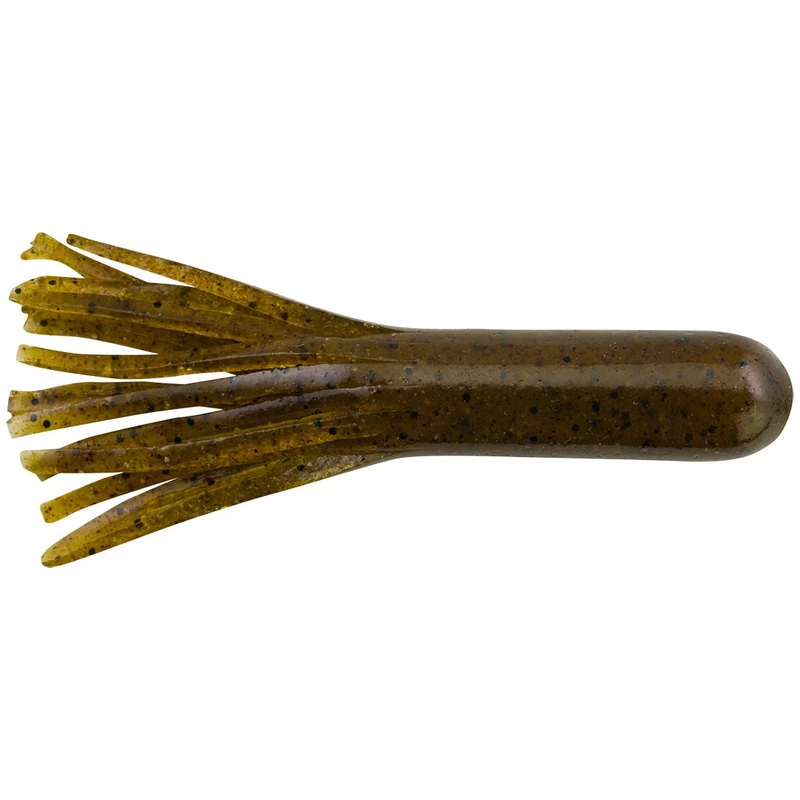 Berkley Powerbait Power Tube 2.5" - Green Pumpkin 10pk