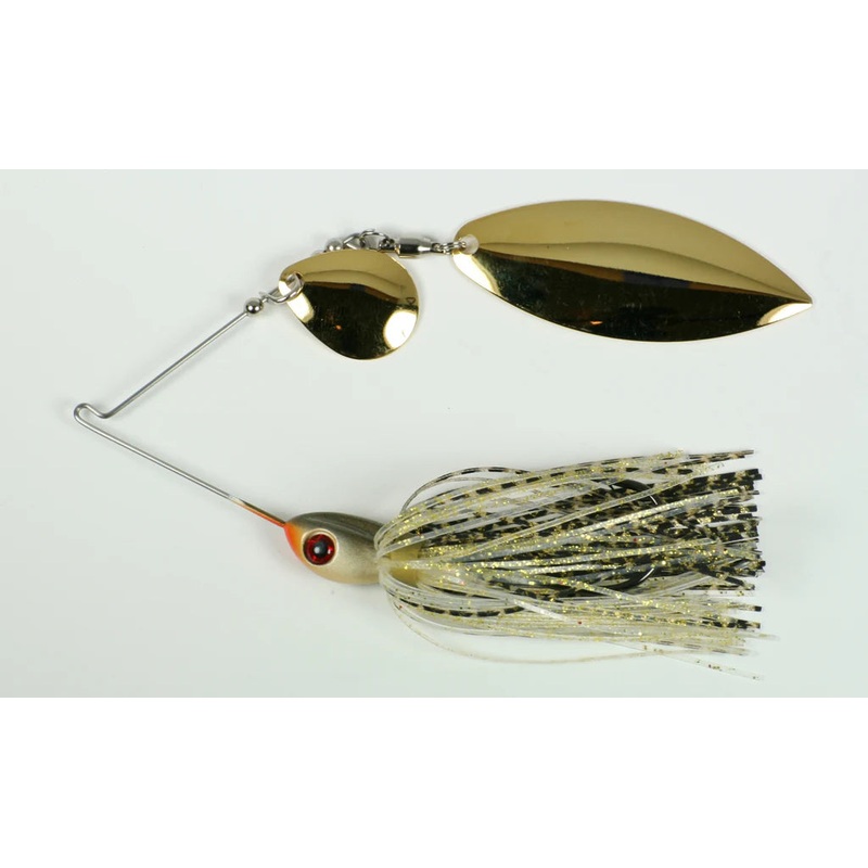 Delta Lures spinnerbait 1/4oz Colorado Willow Golden Shiner