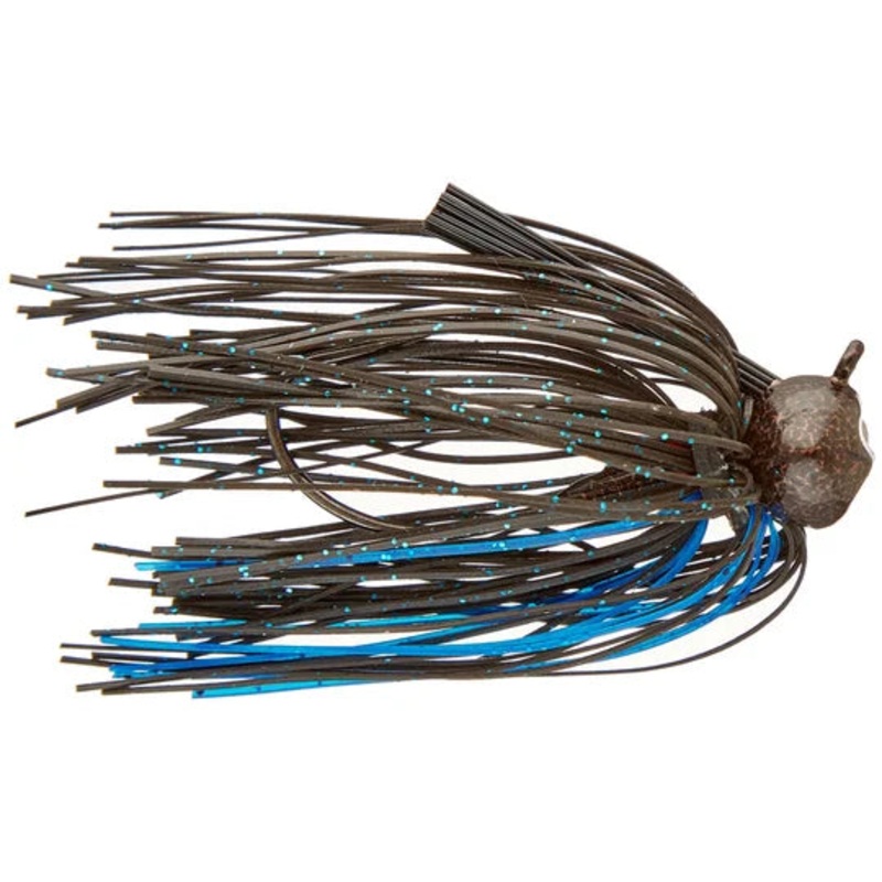 Jewel 1/2oz Football Jig - Black Blue  2pk