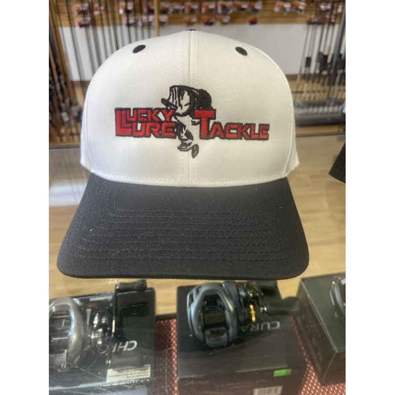 Lucky Lure Hat - White and Black