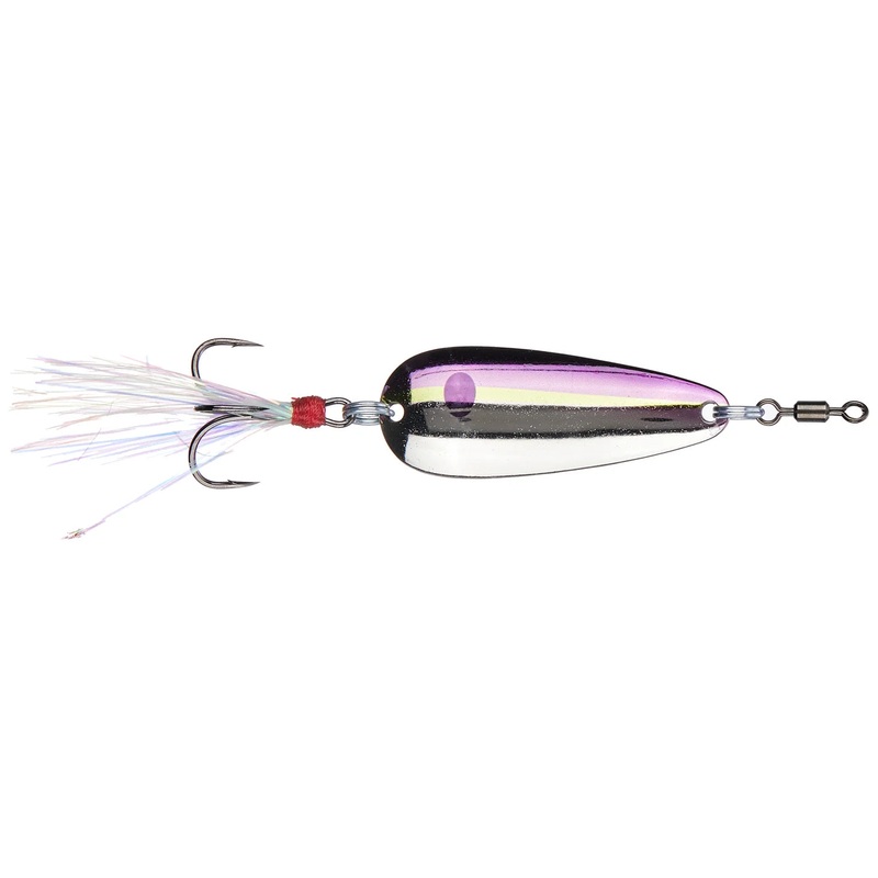 Nichols Lures Mojo Spoon - Purple Threadfin