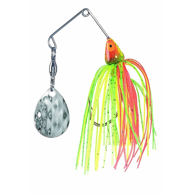 Strike King Mini King Spinnerbait - Fire Tiger