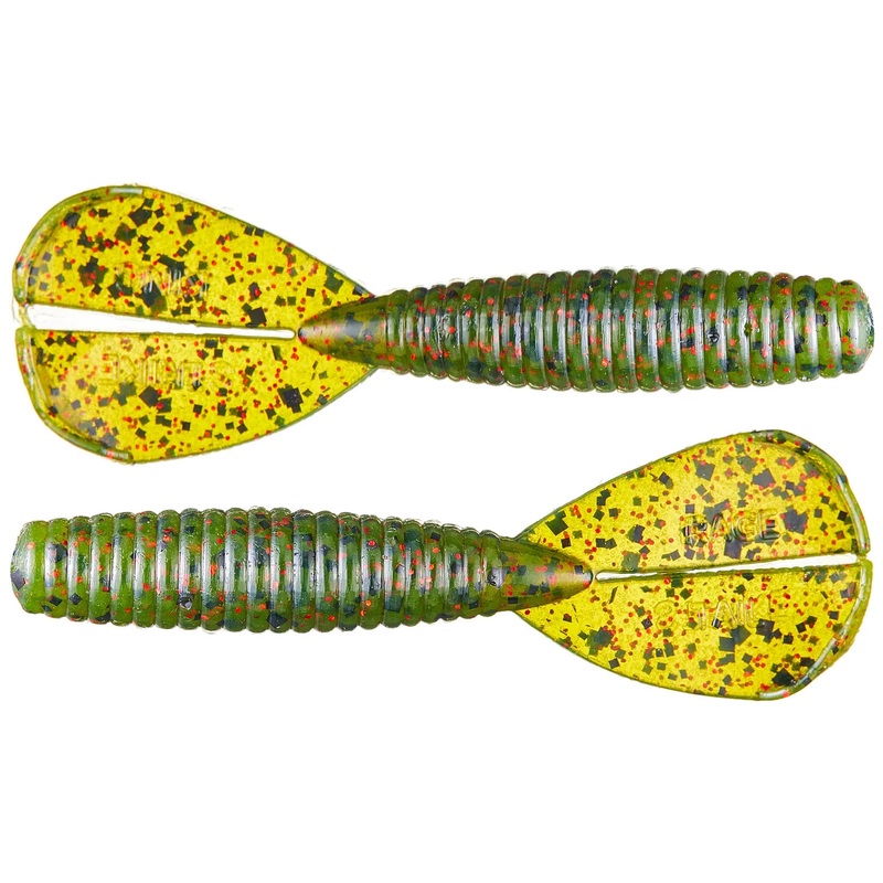 Strike King Rage Baby Menace - Watermelon Red Flk 9pk
