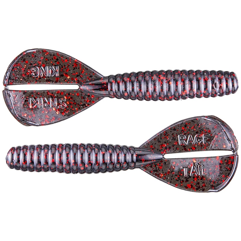 Strike King Rage Menace - Black Neon 8pk