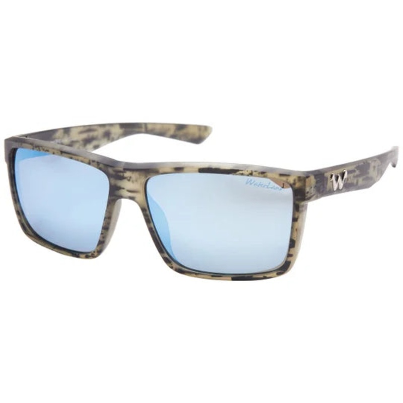 WaterLand Slaunch Sunglasses - BlackWater - Blue Mirror