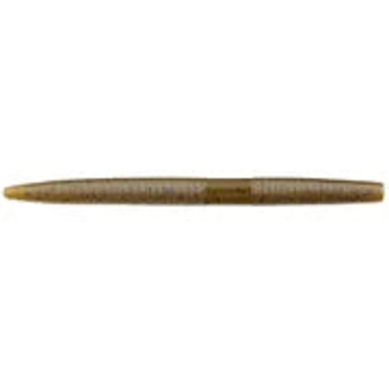 Yamamoto 4" Senko - Green Pumpkin Blk Flk