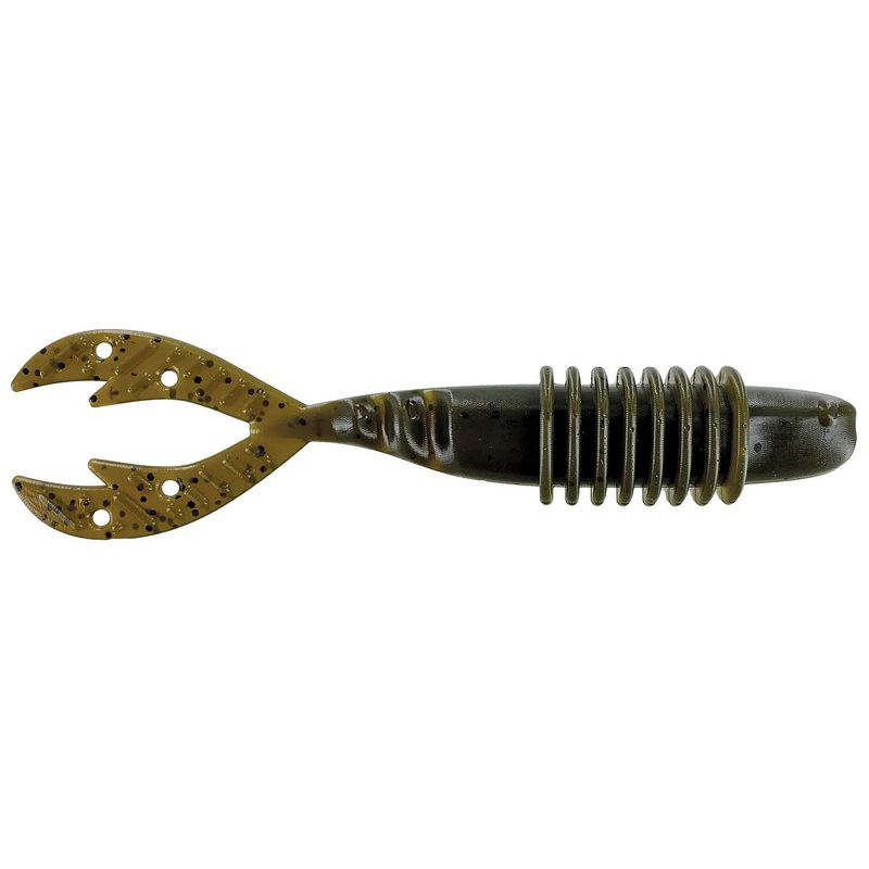 Big Bite 3.75" Kamikaze Swimon - Green Pumpkin  7pk