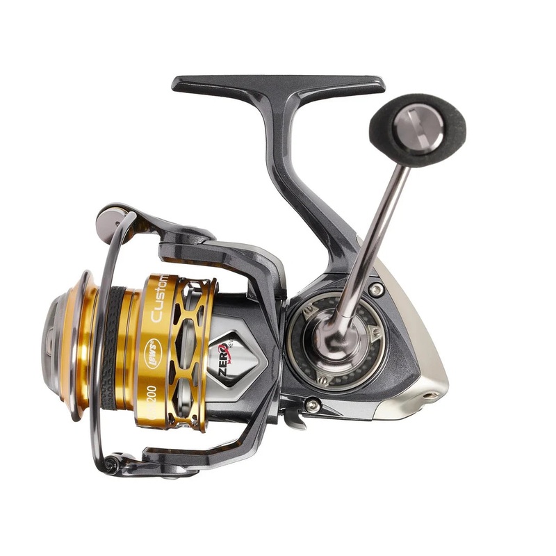 Lews Custom Lite 200 SS Spinning Reel