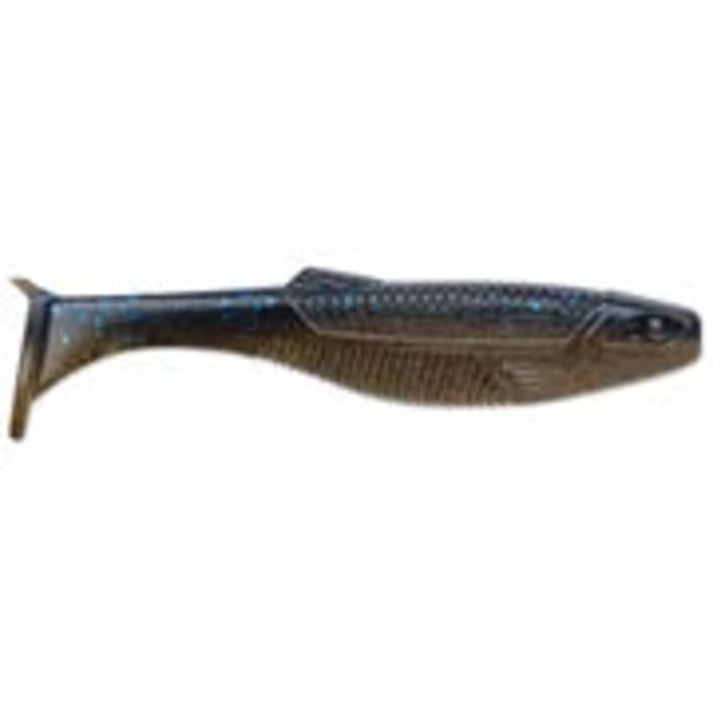 Rapala Crush City The Mayor Swimbait 4" - Black Blue/Green Pumpkin 6pk