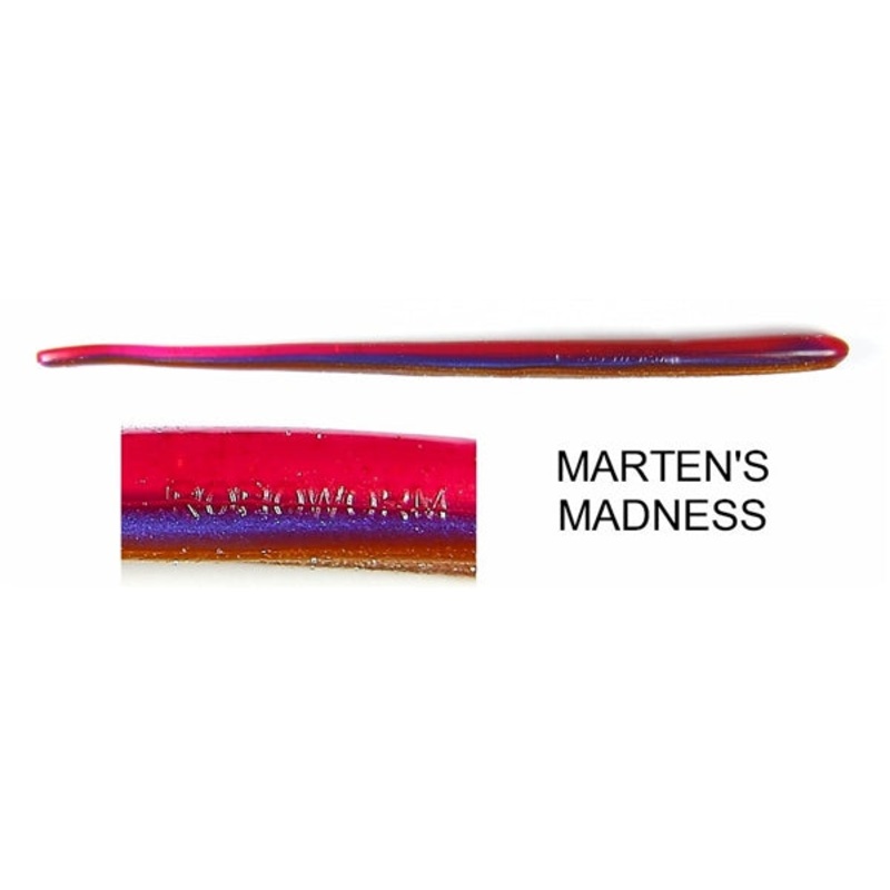 Roboworm Straight Tail 6'' Martens Madness 10pk