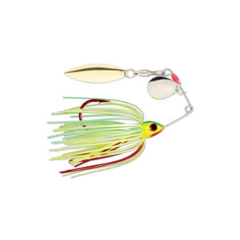 Strike King Bleeding Mini-King Spinnerbait 1/8oz - Bleeding Fire Tiger