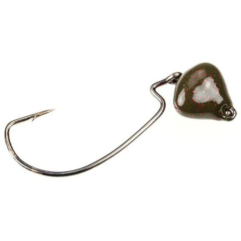 Strike King Jointed Structure Jig Head 1/2oz - Green Pumpkin
