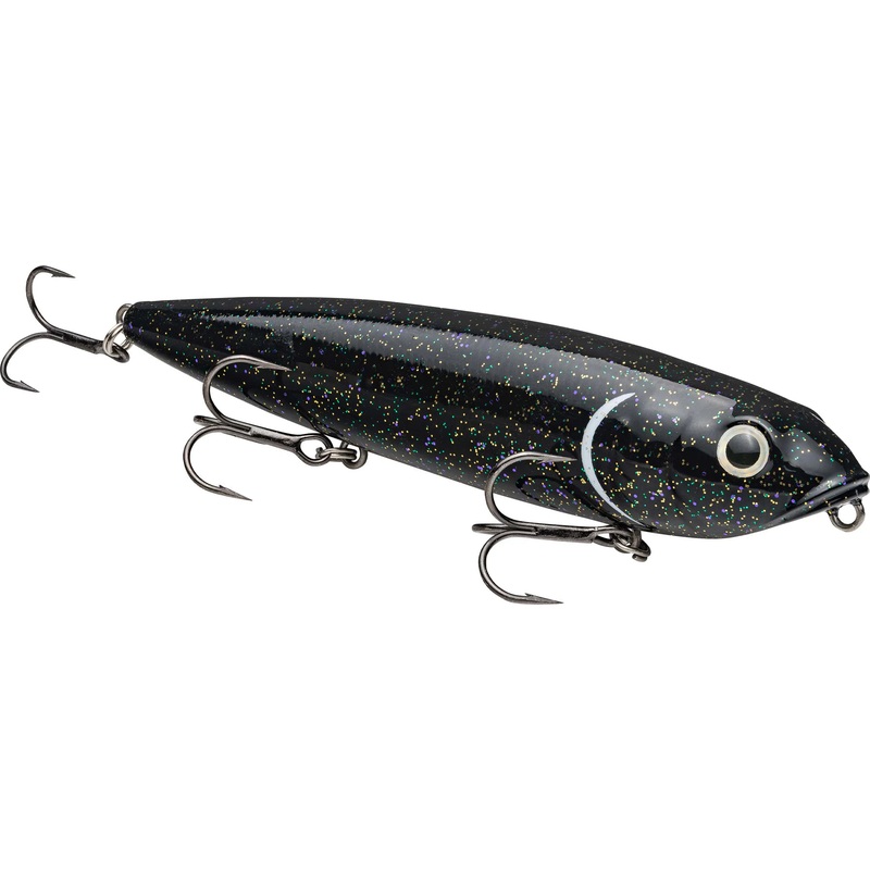 Strike King KVD Sexy Dawg 4 1/2" Topwater Walking - Black Lab