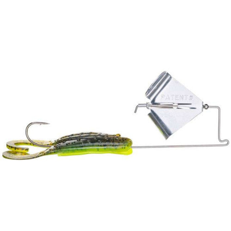 Strike King KVD Toad  Buzz 3/8oz - Green Pumpkin Chart Belly