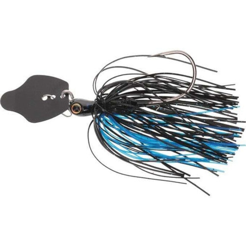 Strike King Tungsten Thunder Cricket Vibrating Swim Jig 1/2oz - Black/Blue