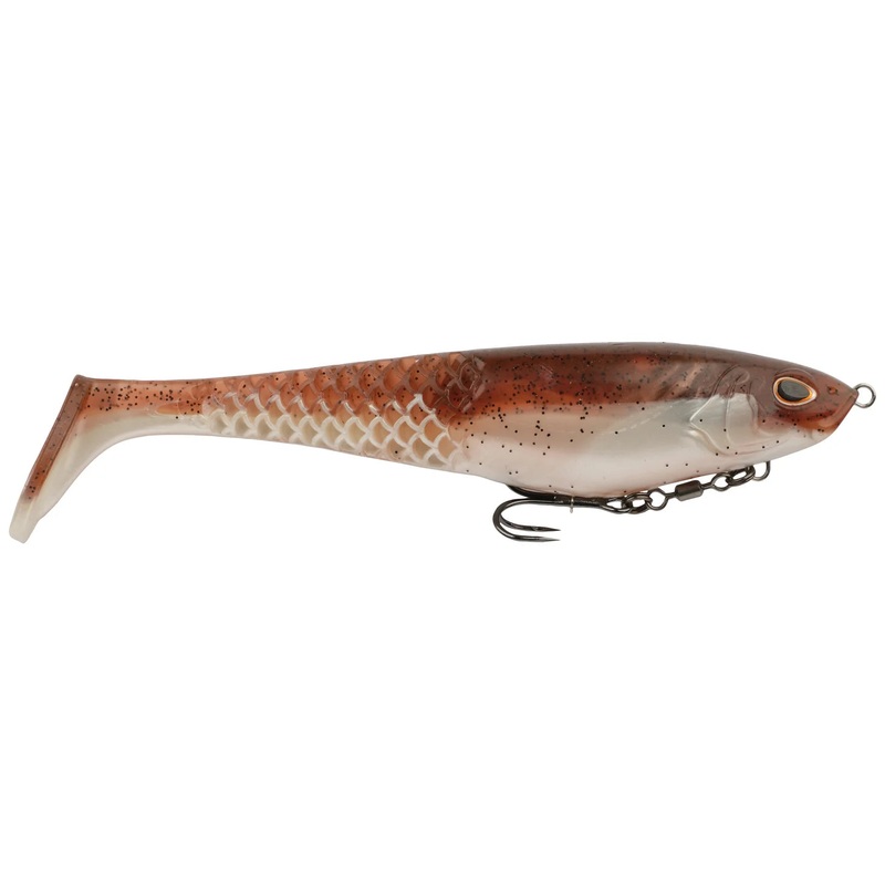 Berkley Powerbait Cullshad 6" - Green Pumpkin/ Pearl White