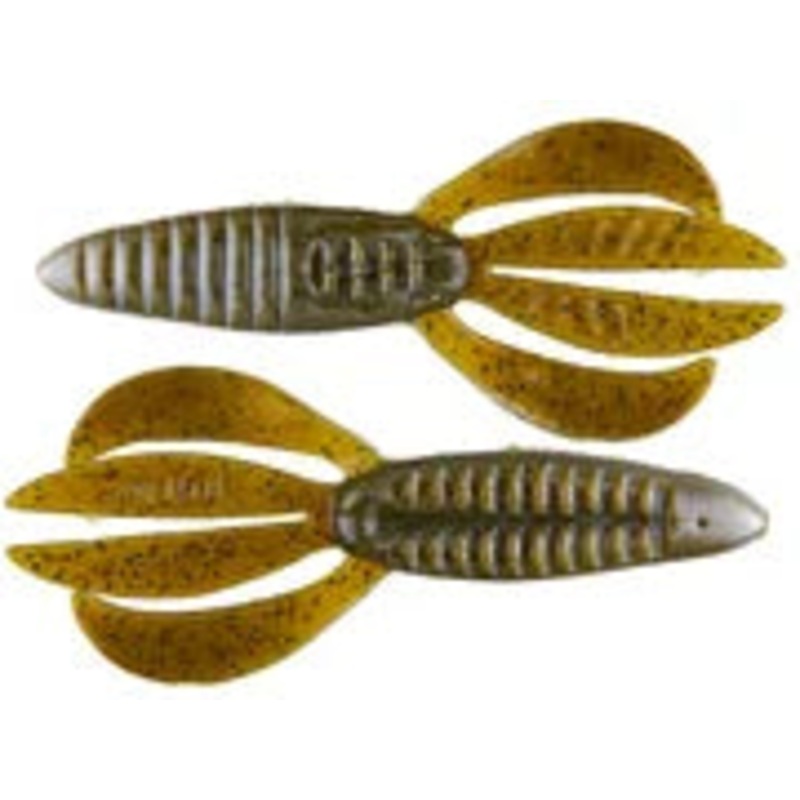 Berkley Powerbait Pit Boss 4" - Green Pumpkin  8ct
