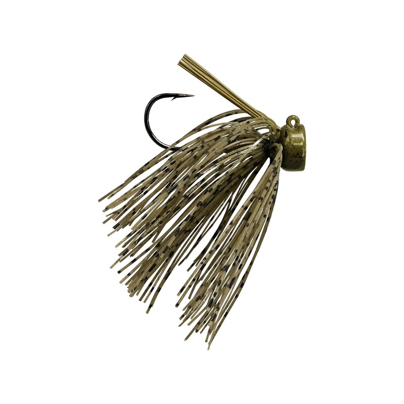 Buckeye Lures BFS Spot Remover Jig - 1/4oz Natural Green Pumpkin