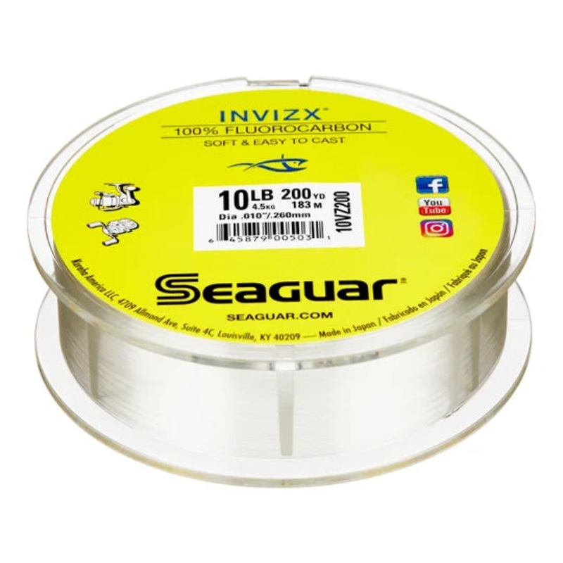 Seaguar Invizx Fluorocarbon - 12lb 1000yds