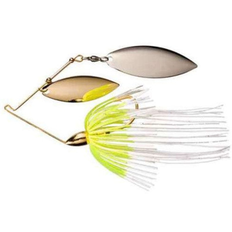 War Eagle 1/2oz Dual Willow Leaf Gold - White Chart