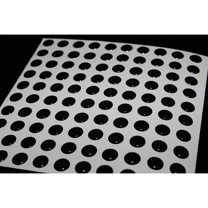 6th Sense Crush 3D Eyes - 6mm Black 100pc