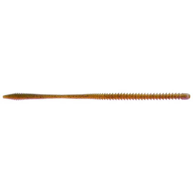 6th Sense Magnum Divine Shakey Worm 9.5" - Green Pumkin Pro