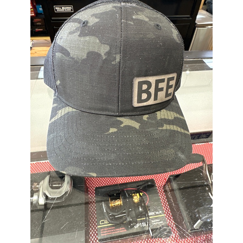 BFE Hat - Black Camo