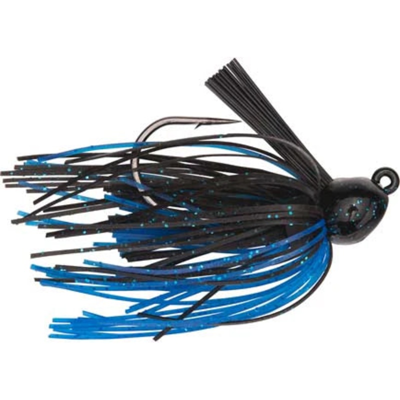 Strike King Bitsy Flip 1/4oz Jig - Black Blue