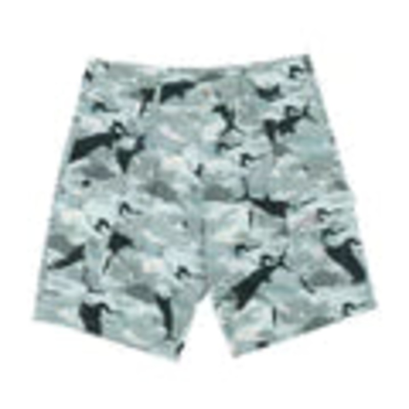 AFTCO Tactical Fishing Short Mens 34 Grey Camo