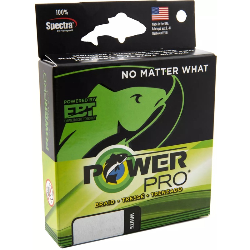 Power Pro Braid 40lb 150yds - White