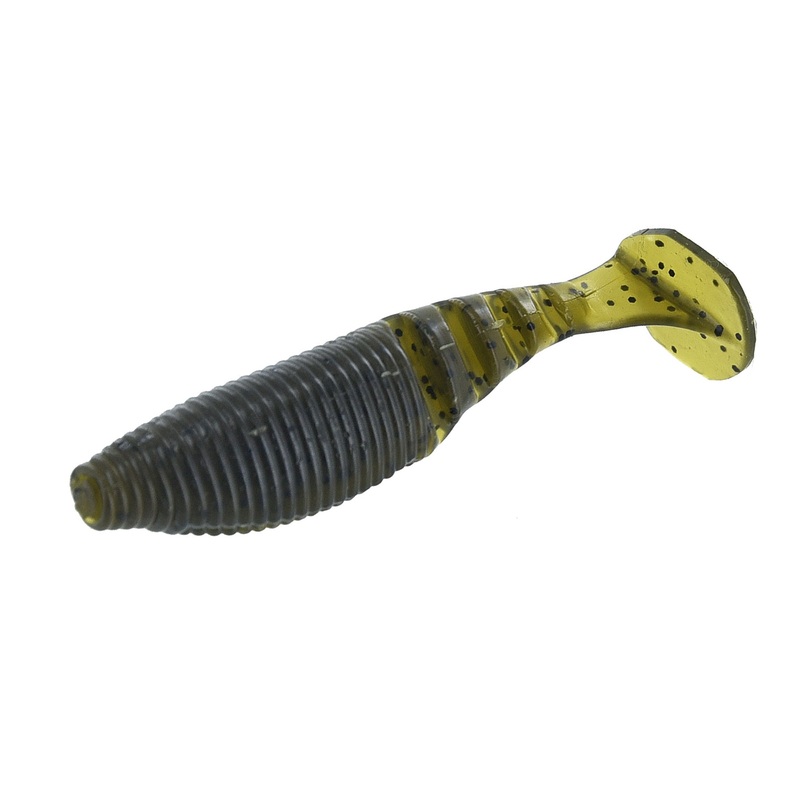 Yamamoto Kickin' Zako 4'' - GreenPumpkin/Blk Flk 6pk