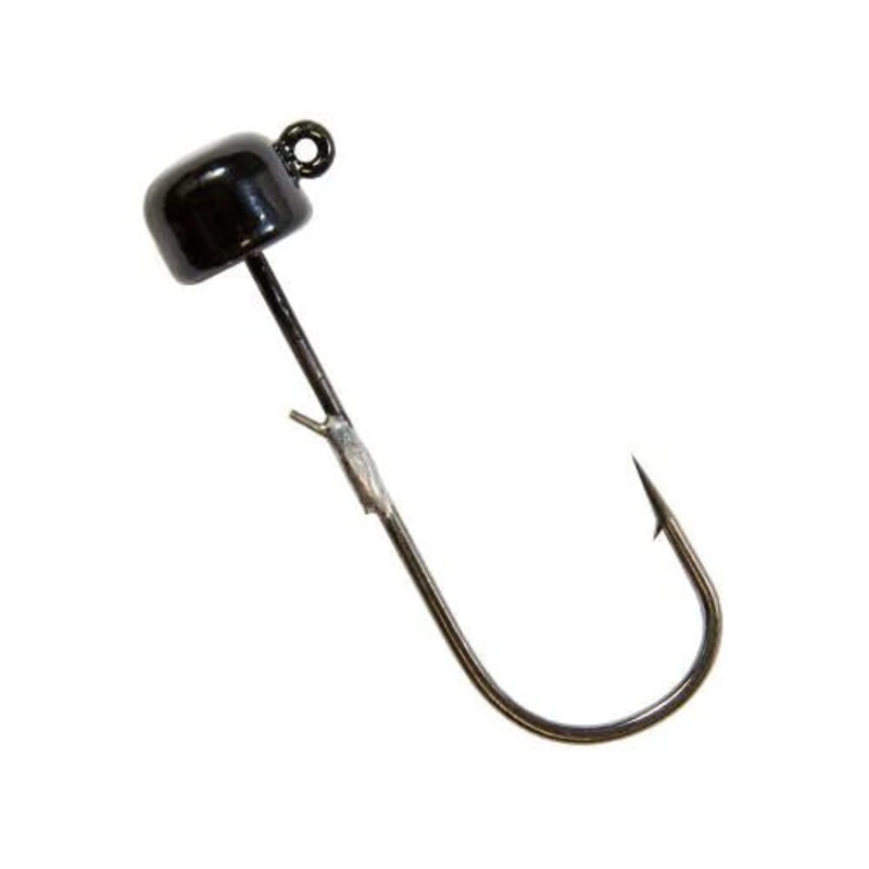 Z-Man POWER FINESSE SHROOMZ JIGS 1/10 OZ - BLACK 3 PACK