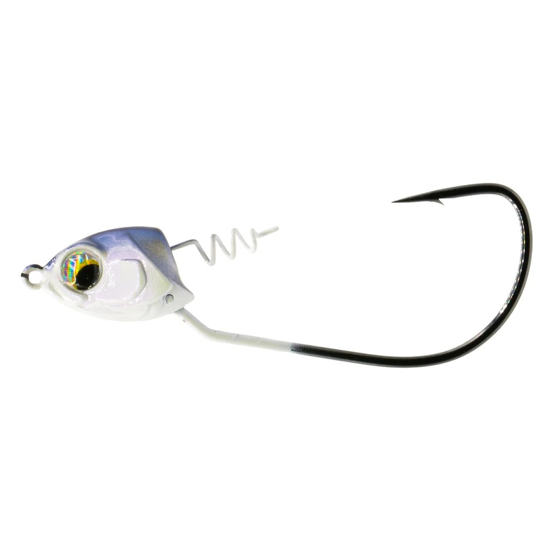 6th Sense Axle Jig Head 3/8oz 4/0 - Baby Shad  3pk