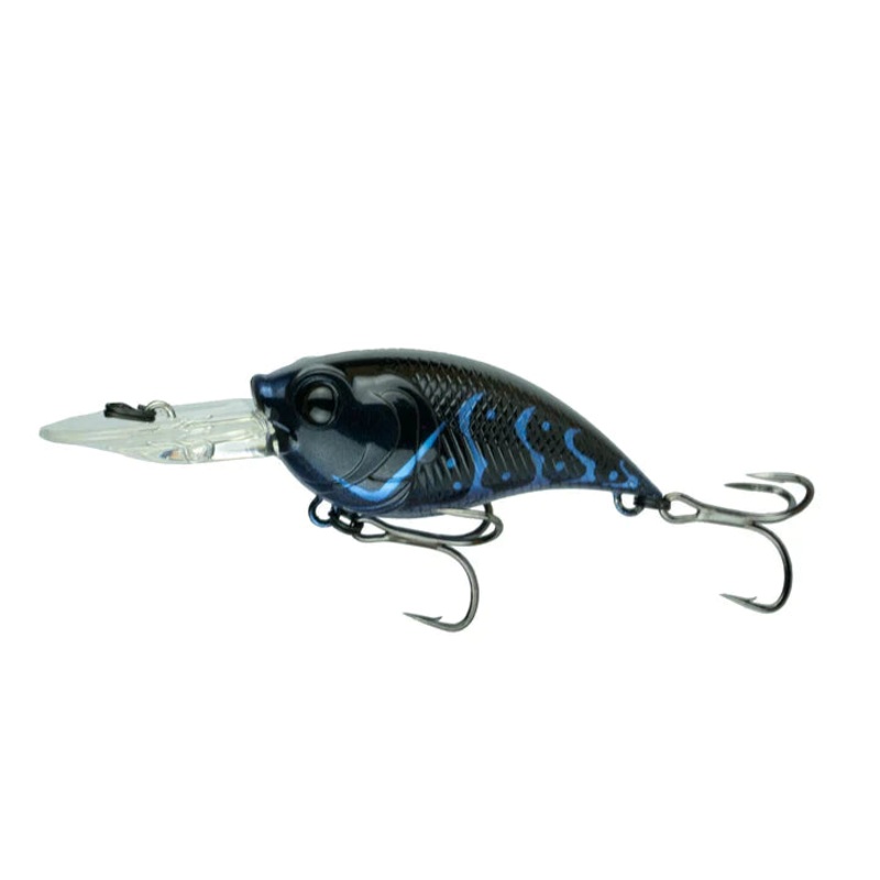 6th Sense Curve 55 - Black N Blue Craw