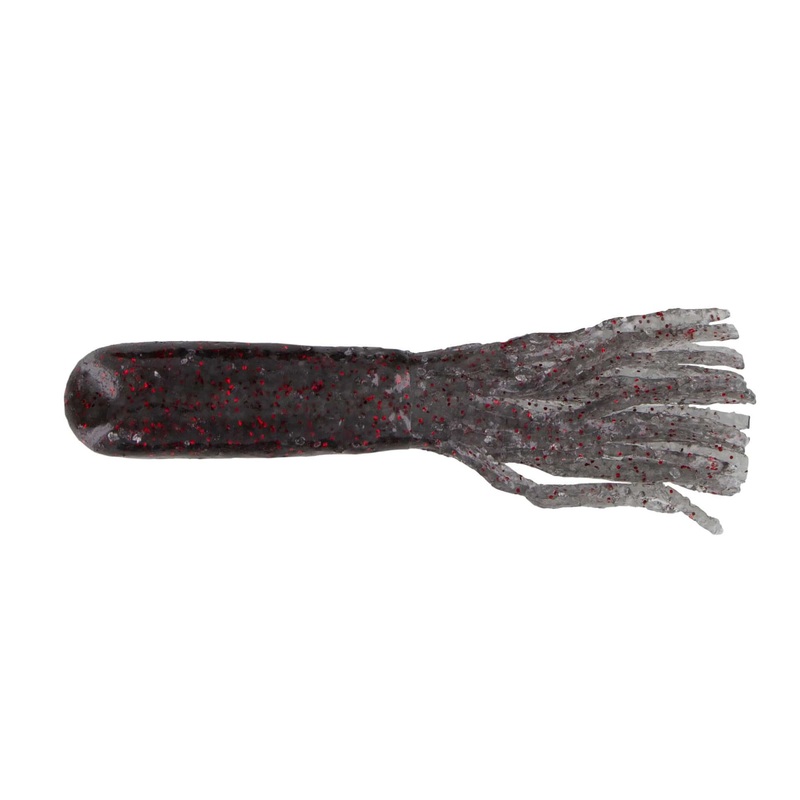 Big Bite 3.5" Tour Tube - Dark Smoke Red Flake