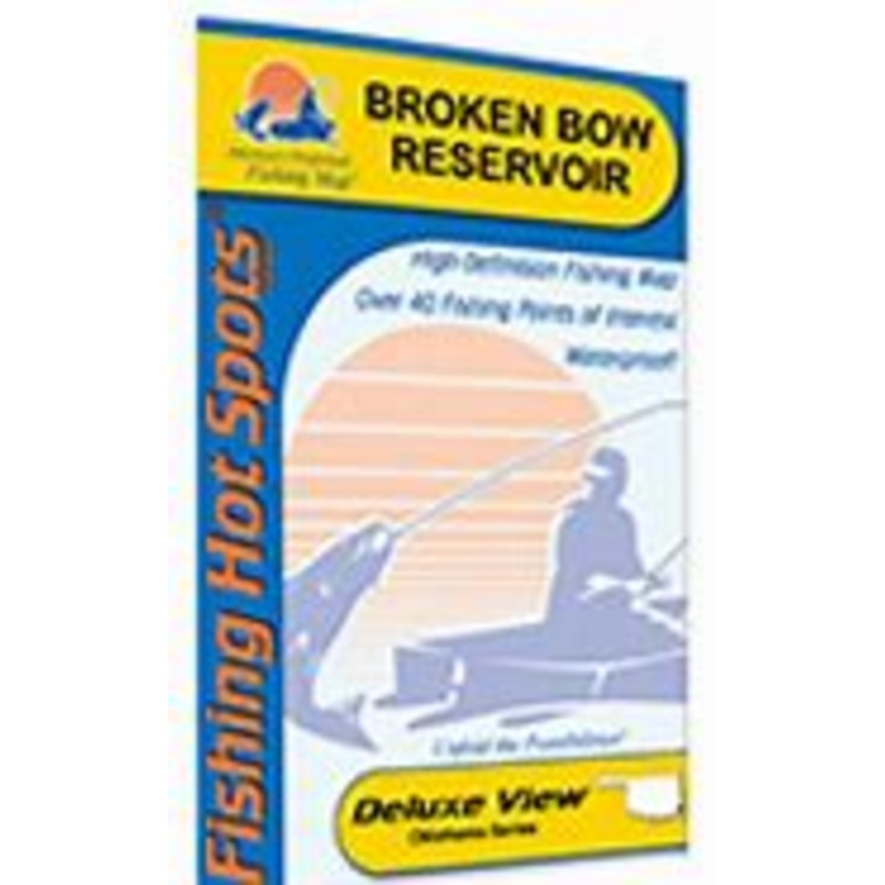 Broken Bow Reservoir Map