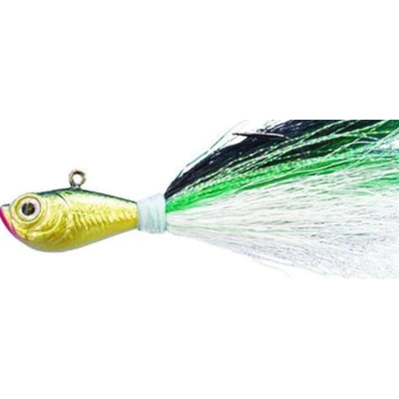 SPRO BUCKTAIL JIG 3/8oz - GREEN SHAD