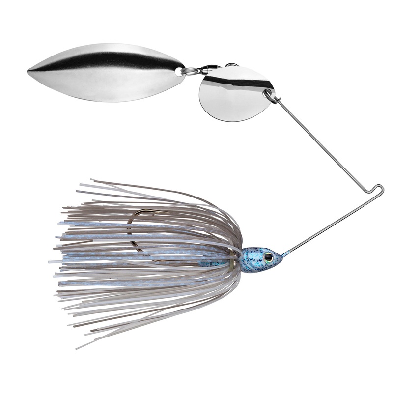 Strike King Tour Grade Spinnerbait 3/8 oz Colo/Willow - Blue Glimmer