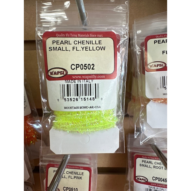 Wapsi Pearl Chenille Small - Fl. Yellow