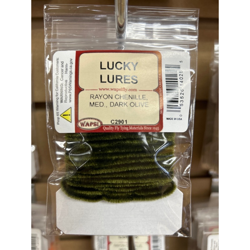 Wapsi Rayon Chenille Med - Dark Olive