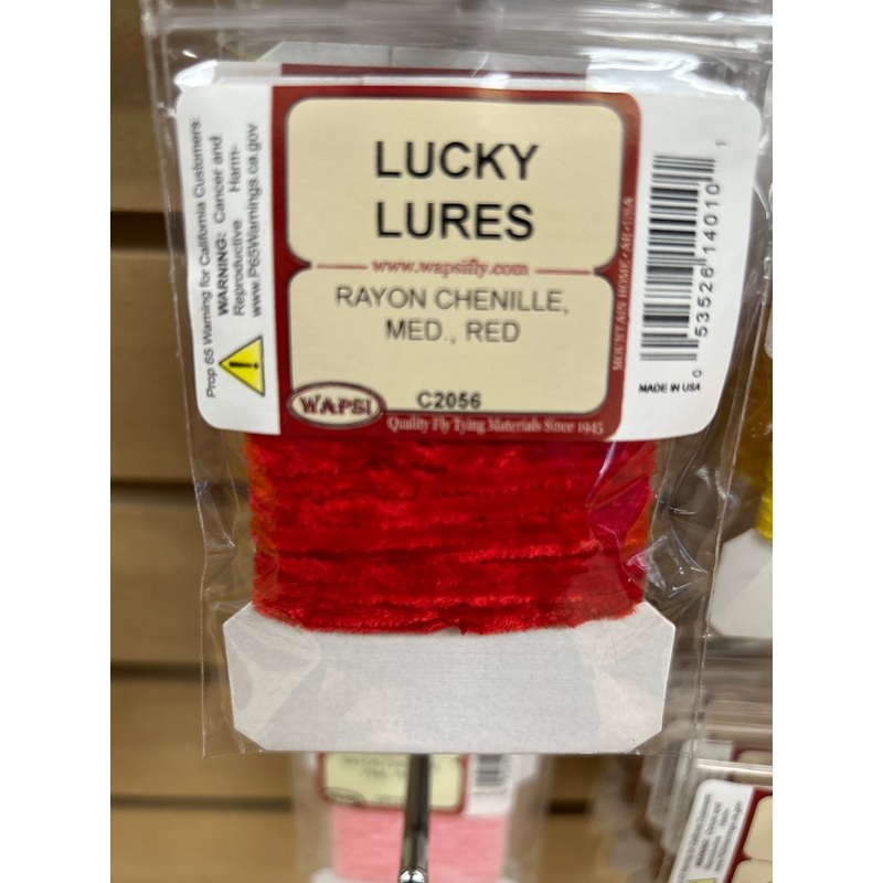 Wapsi Rayon Chenille Med - Red